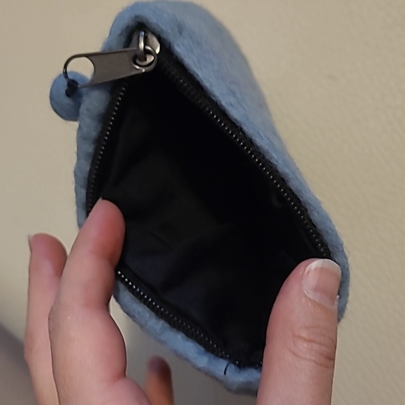 Mushroom felt coin purse - Picture 3 of 3